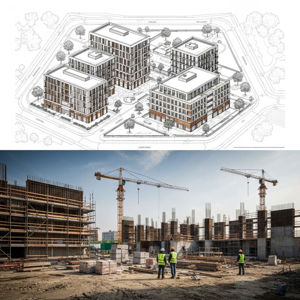 Construção de imóveis